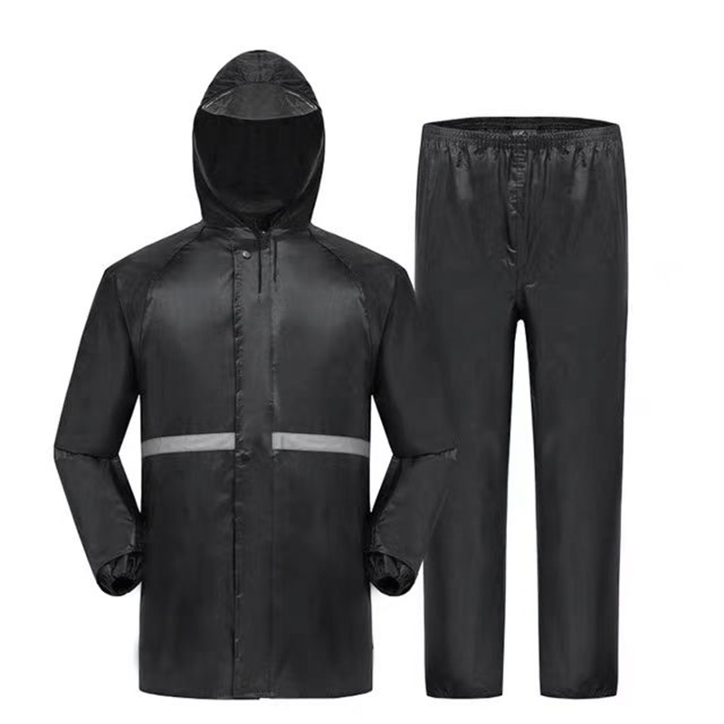 男性と女性のための防水フード付きコートとパンツ,反射ストリッ - Fishing Rain Suit のレビューと価格