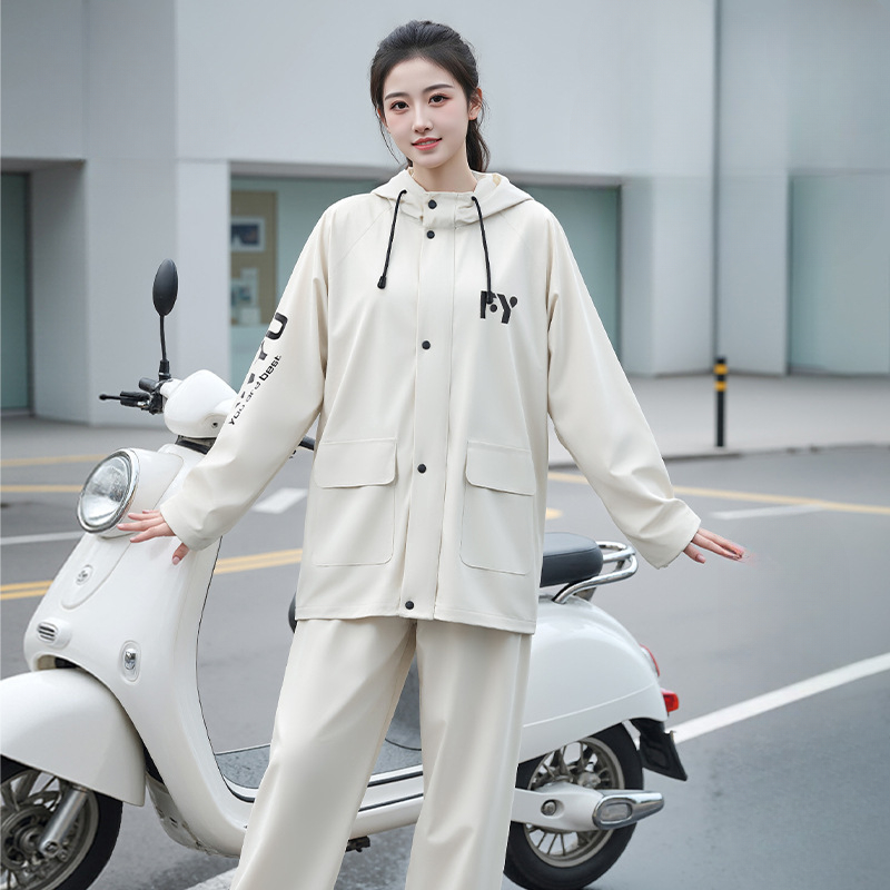 男女兼用 防風防水 レインスーツ レインコート レインパンツ - Fishing Rain Suit のレビューと価格